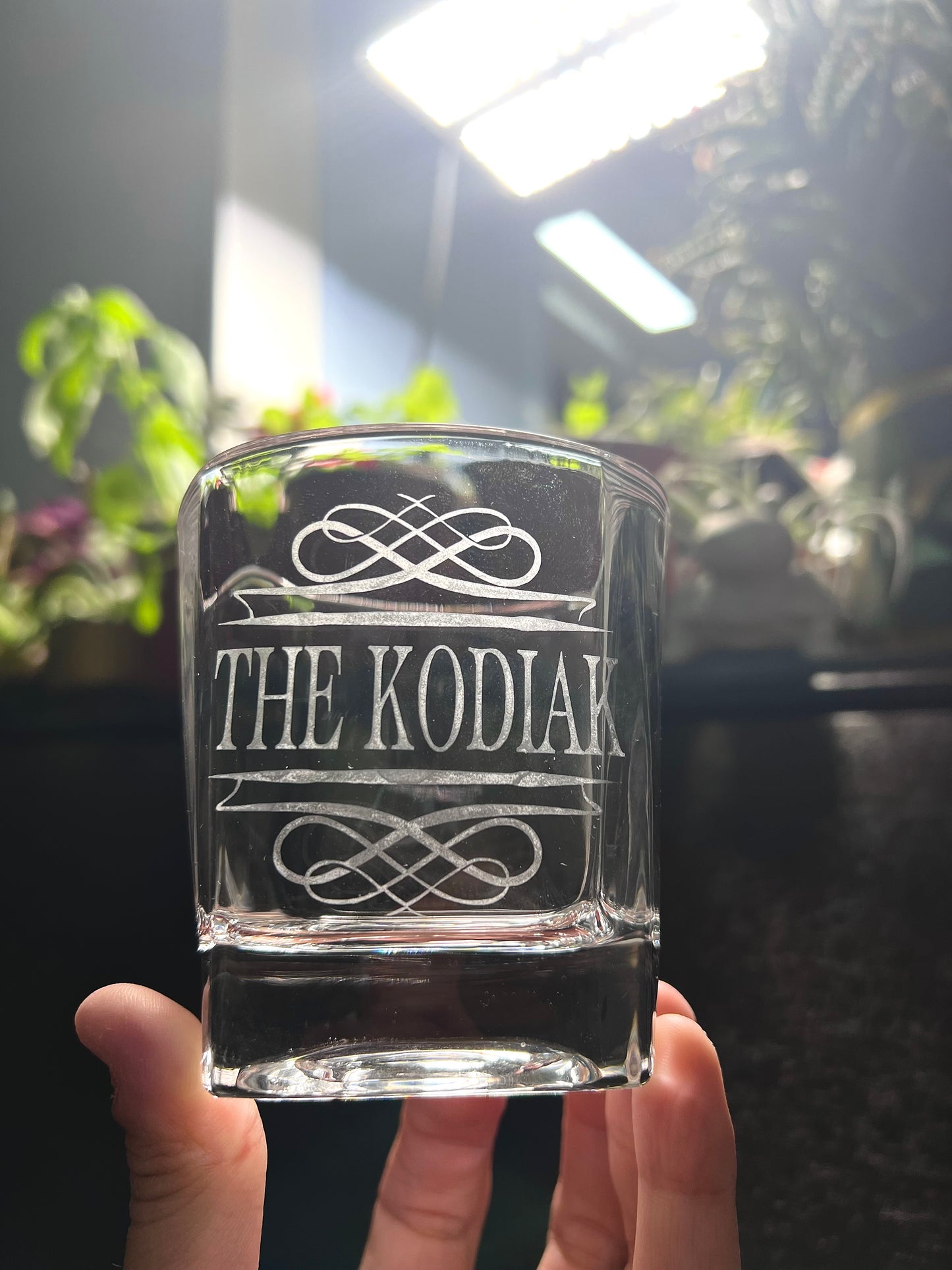 Personalized Whiskey Rocks Glass - Old Fashioned Glass